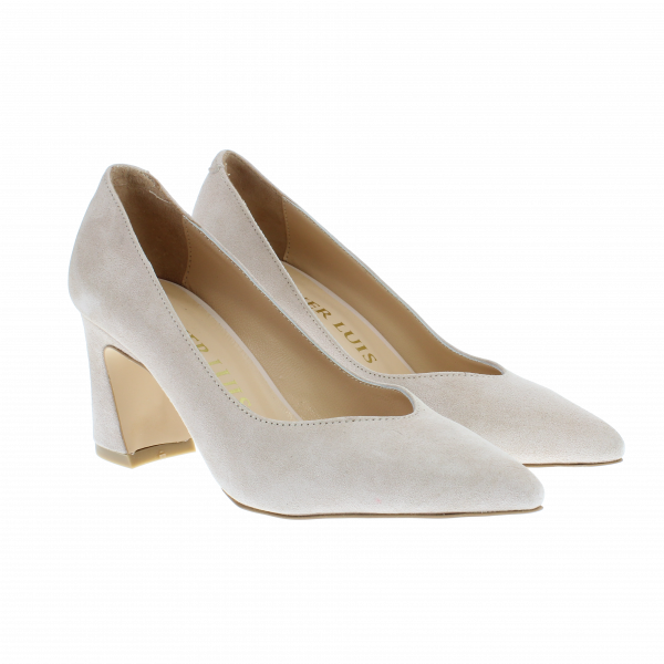 HANNA - modische Pumps in Samtziegenleder